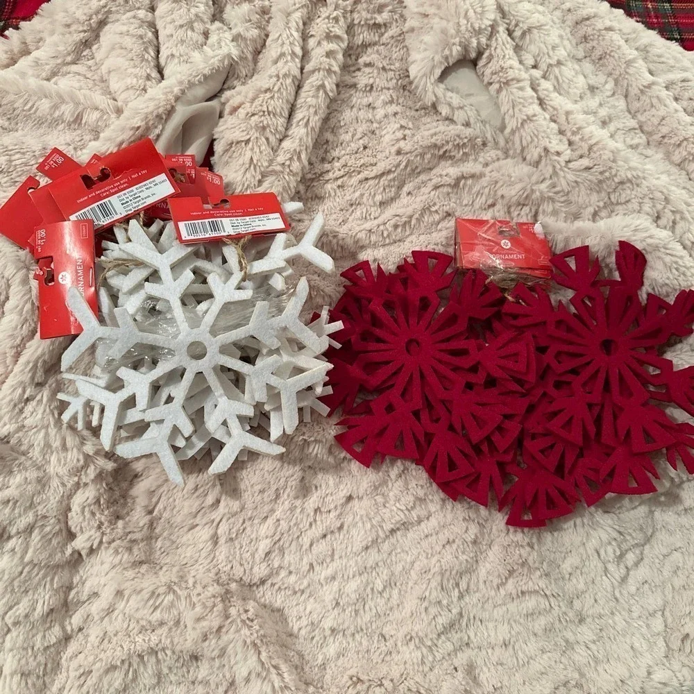 Target felt ornaments